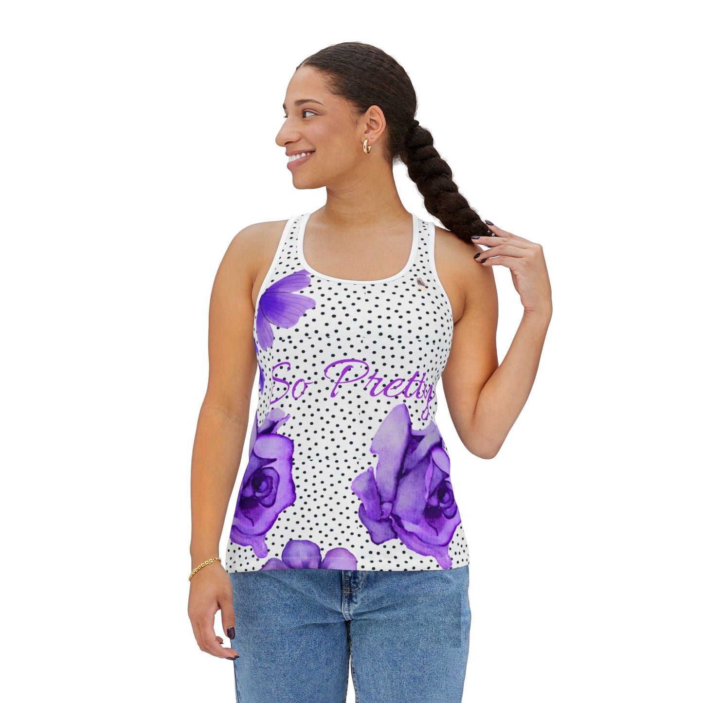 So Pretty Women's Tank Top (AOP)