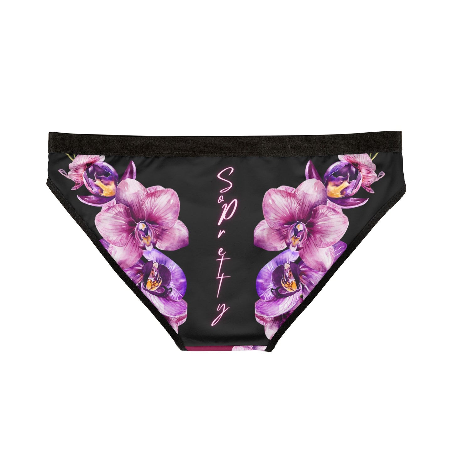 Women's So Pretty Orchid Splash Underwear (AOP)