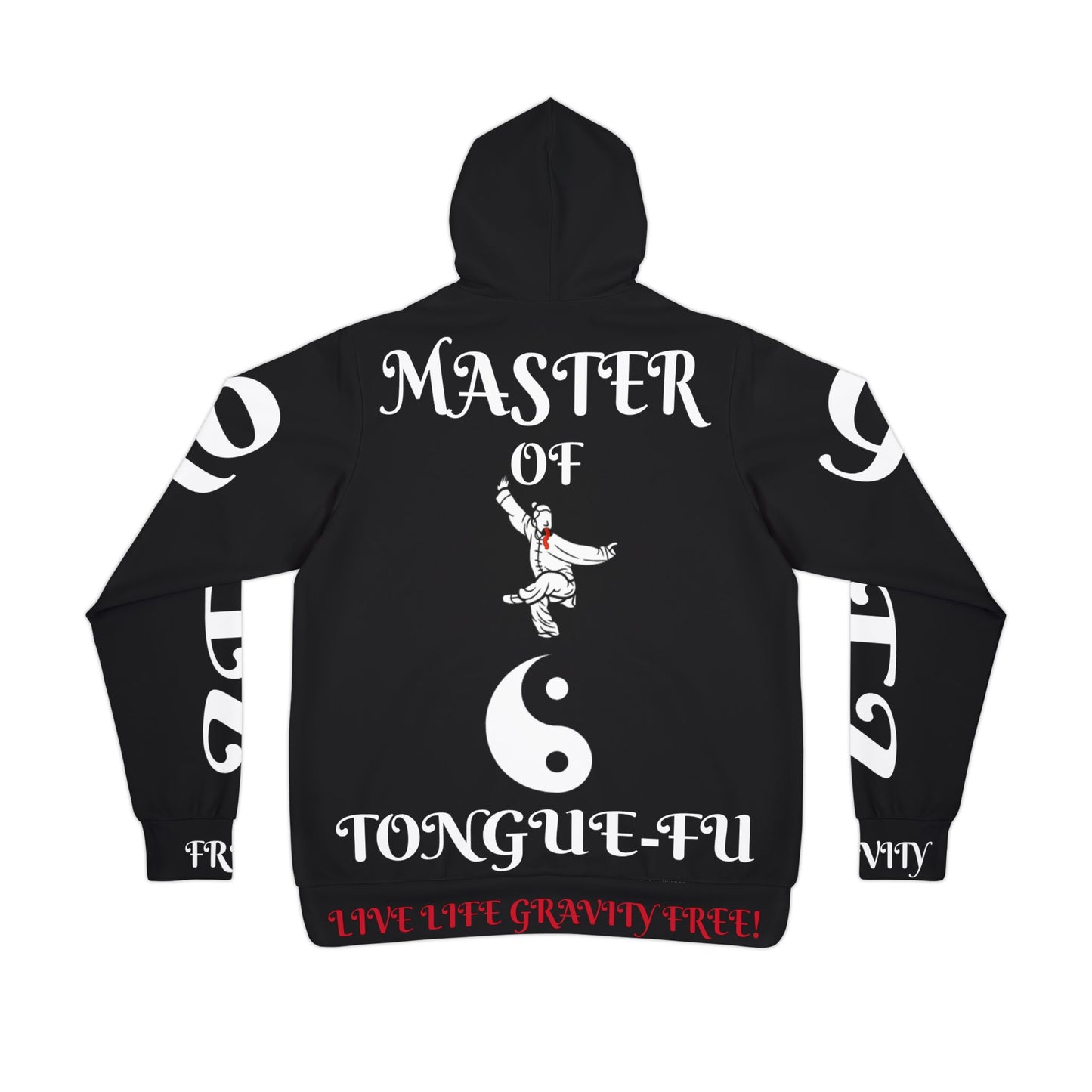 ZER0 GEEZ Master of Tongue Fu of Athletic Hoodie (AOP)