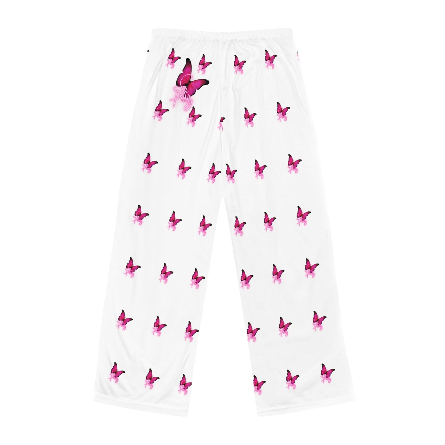 Women's So Pretty Butterfly logo Pajama Pants (AOP)