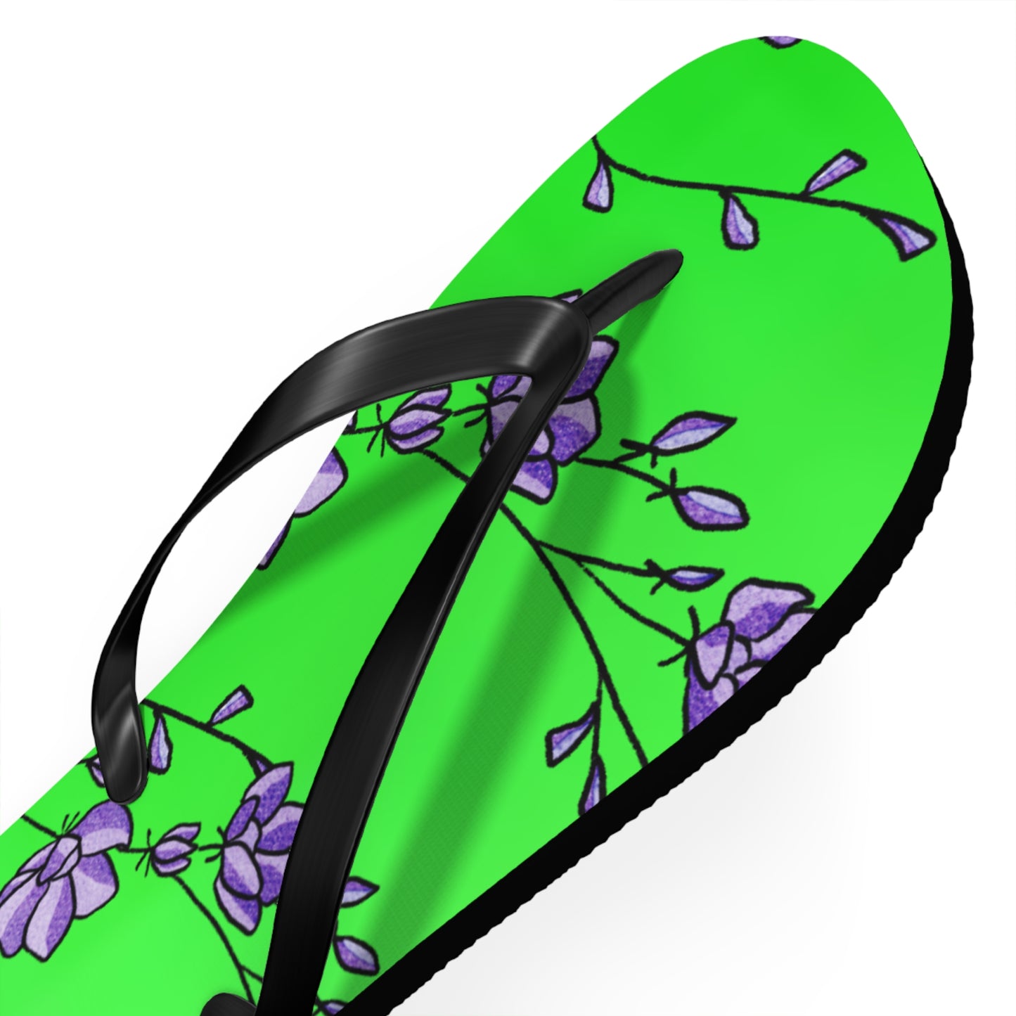 So Pretty Abound with Lillies Flip Flops