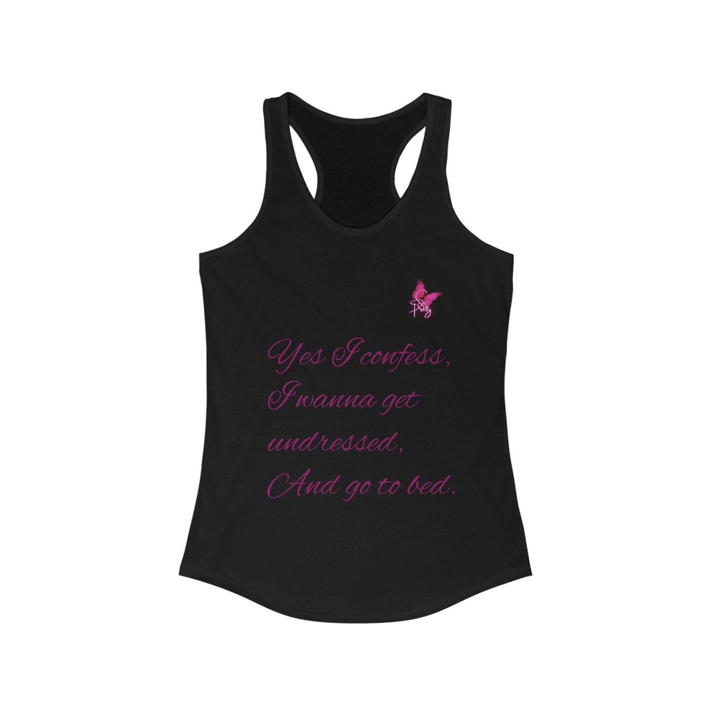 So Pretty Confessions Women's Racerback Tank