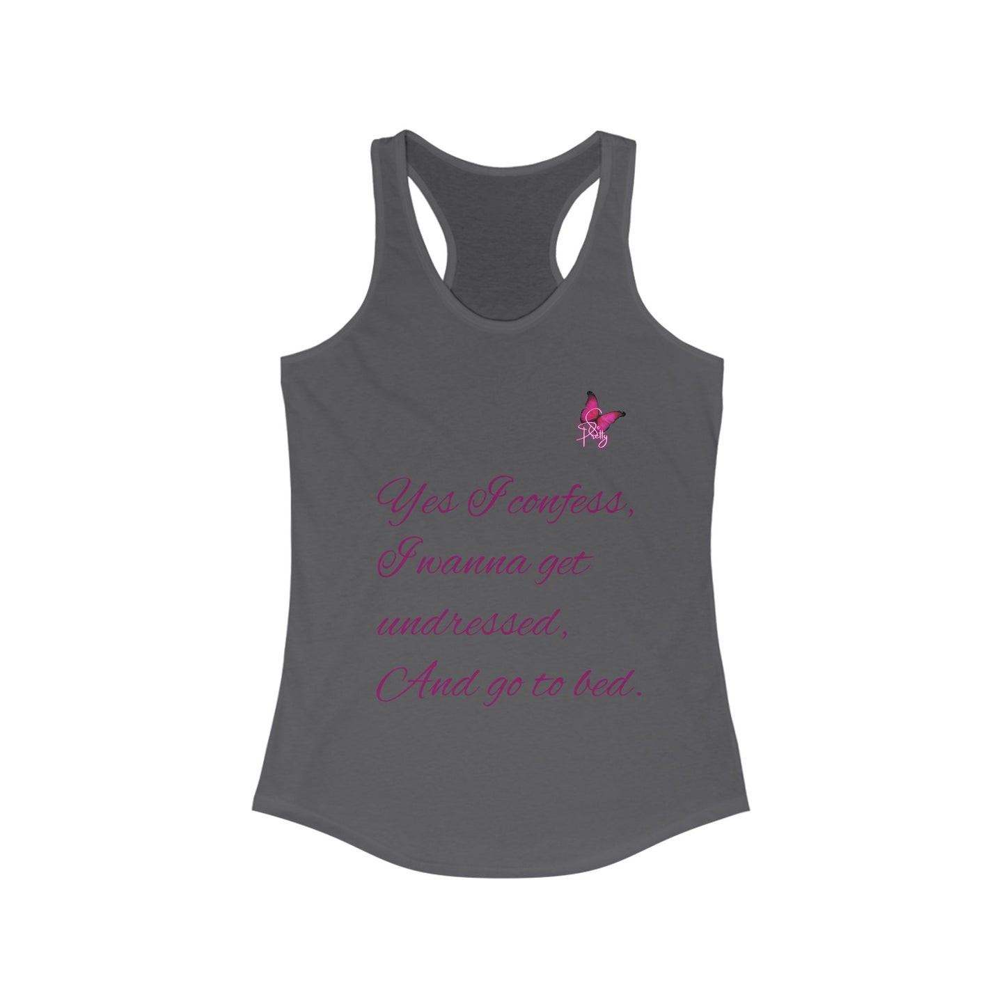 So Pretty Confessions Women's Racerback Tank