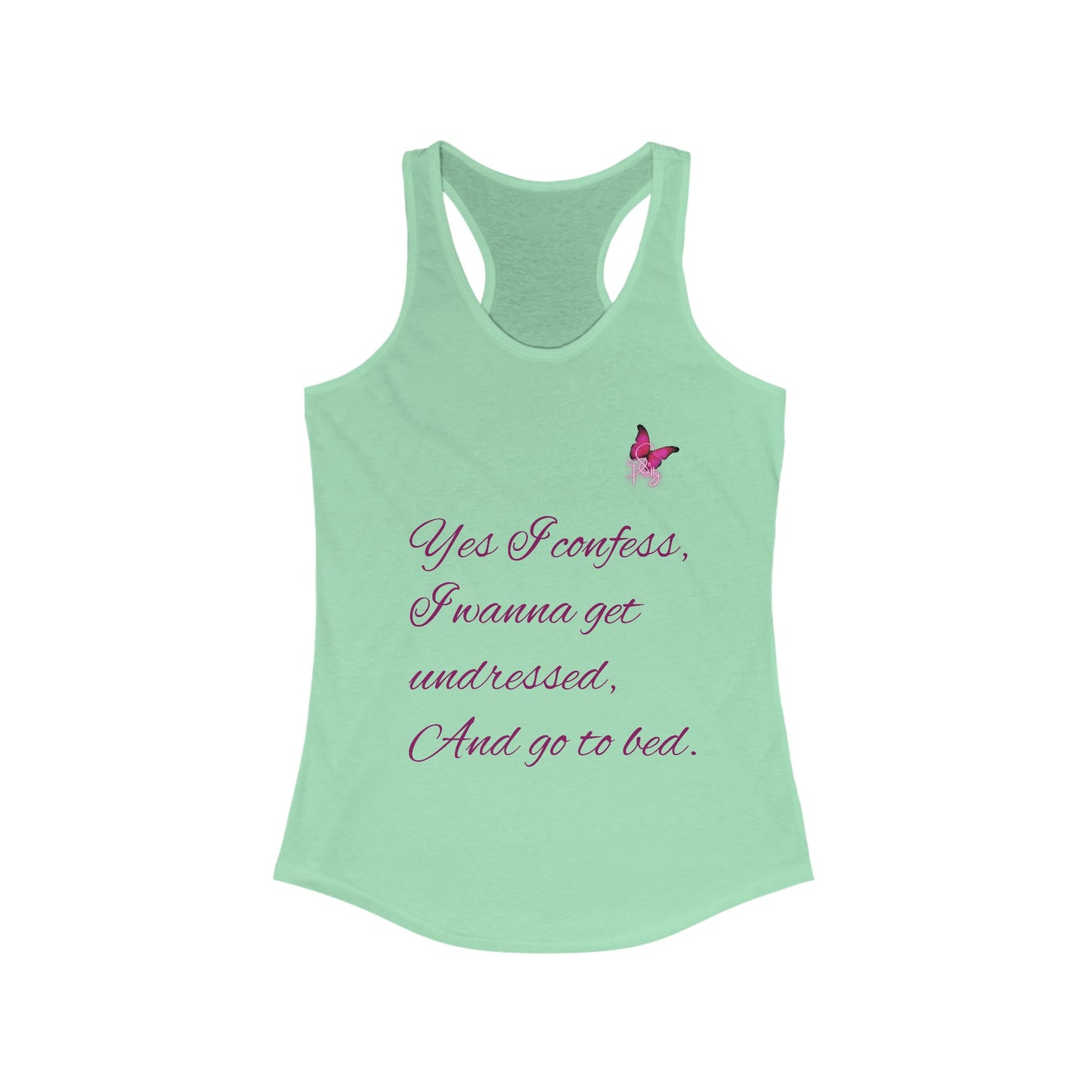 So Pretty Confessions Women's Racerback Tank