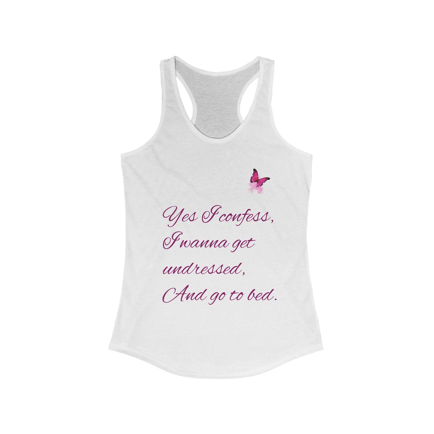 So Pretty Confessions Women's Racerback Tank