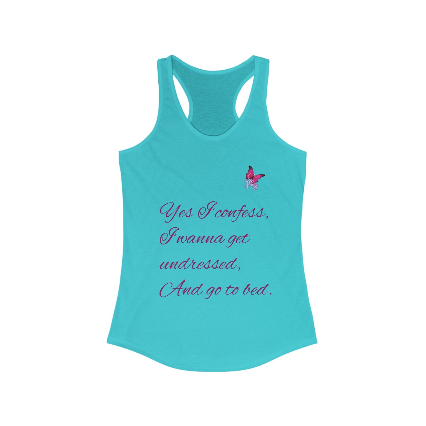 So Pretty Confessions Women's Racerback Tank