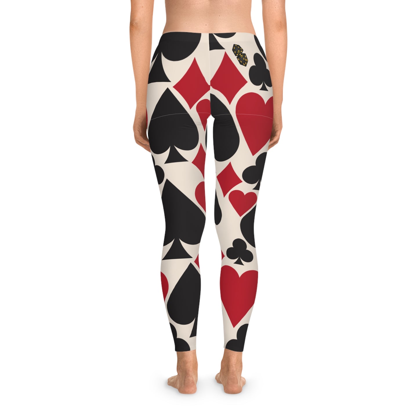 MEECH MANIA! Card Sharp Stretchy Leggings (AOP)