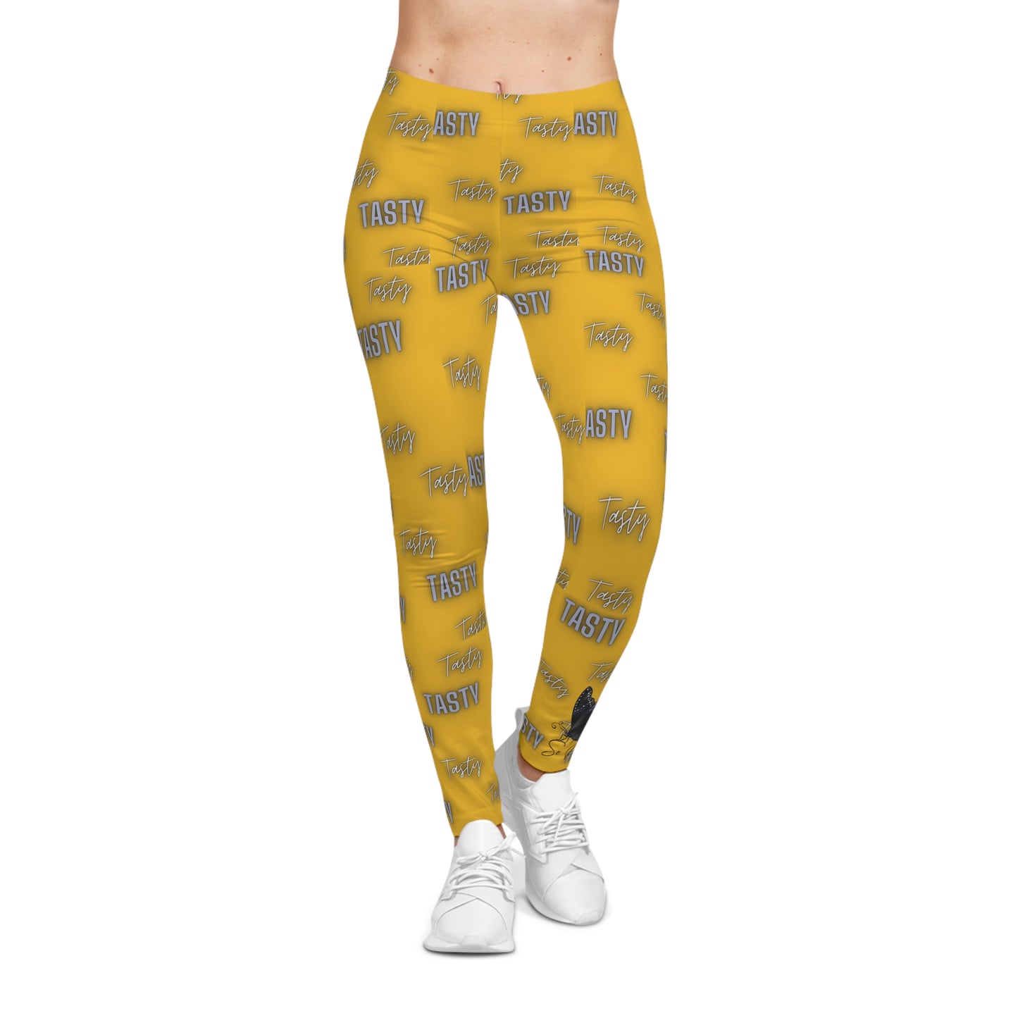 Women's So Pretty Tasty Casual Leggings (AOP)