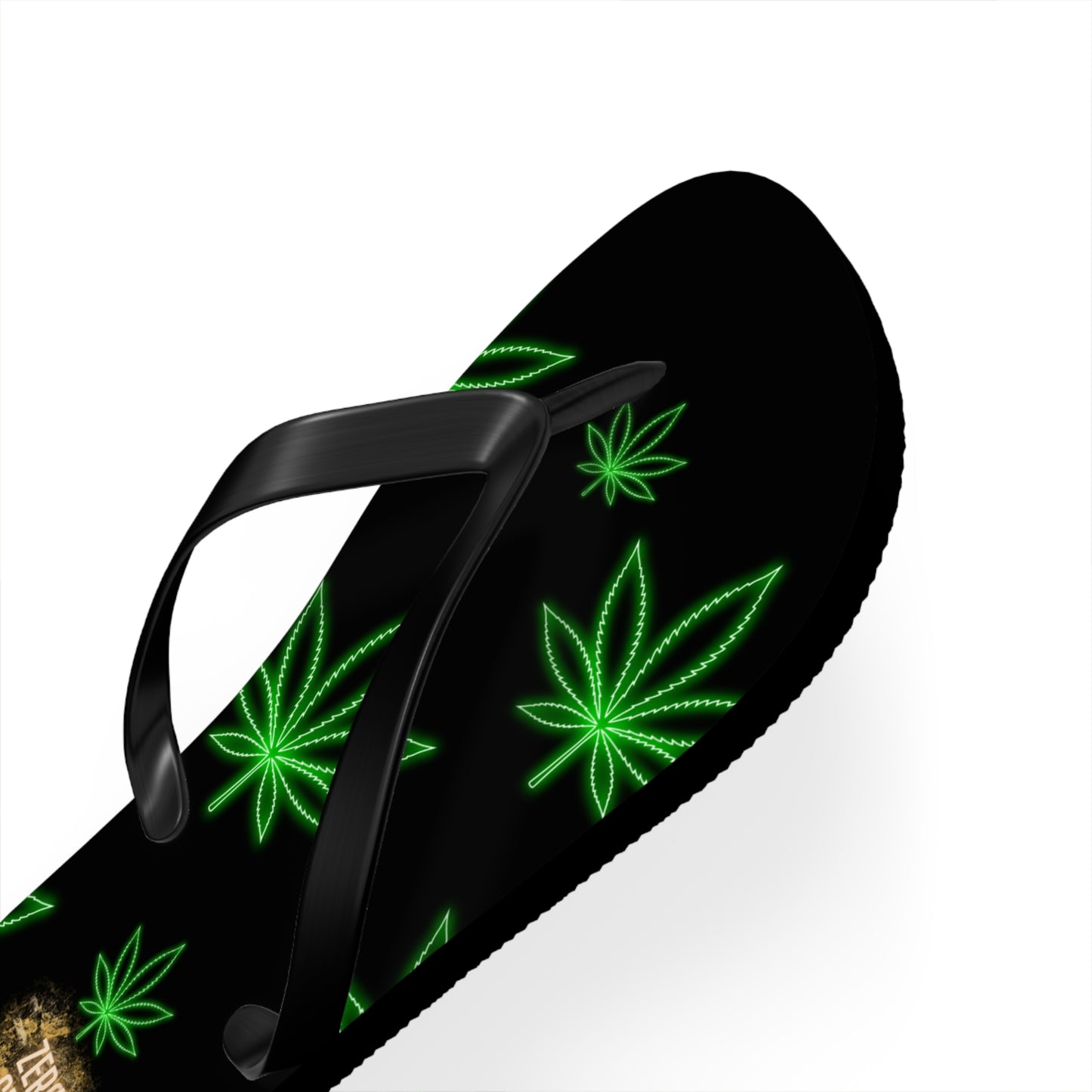 zer0geez Spleef leaf Flip Flops