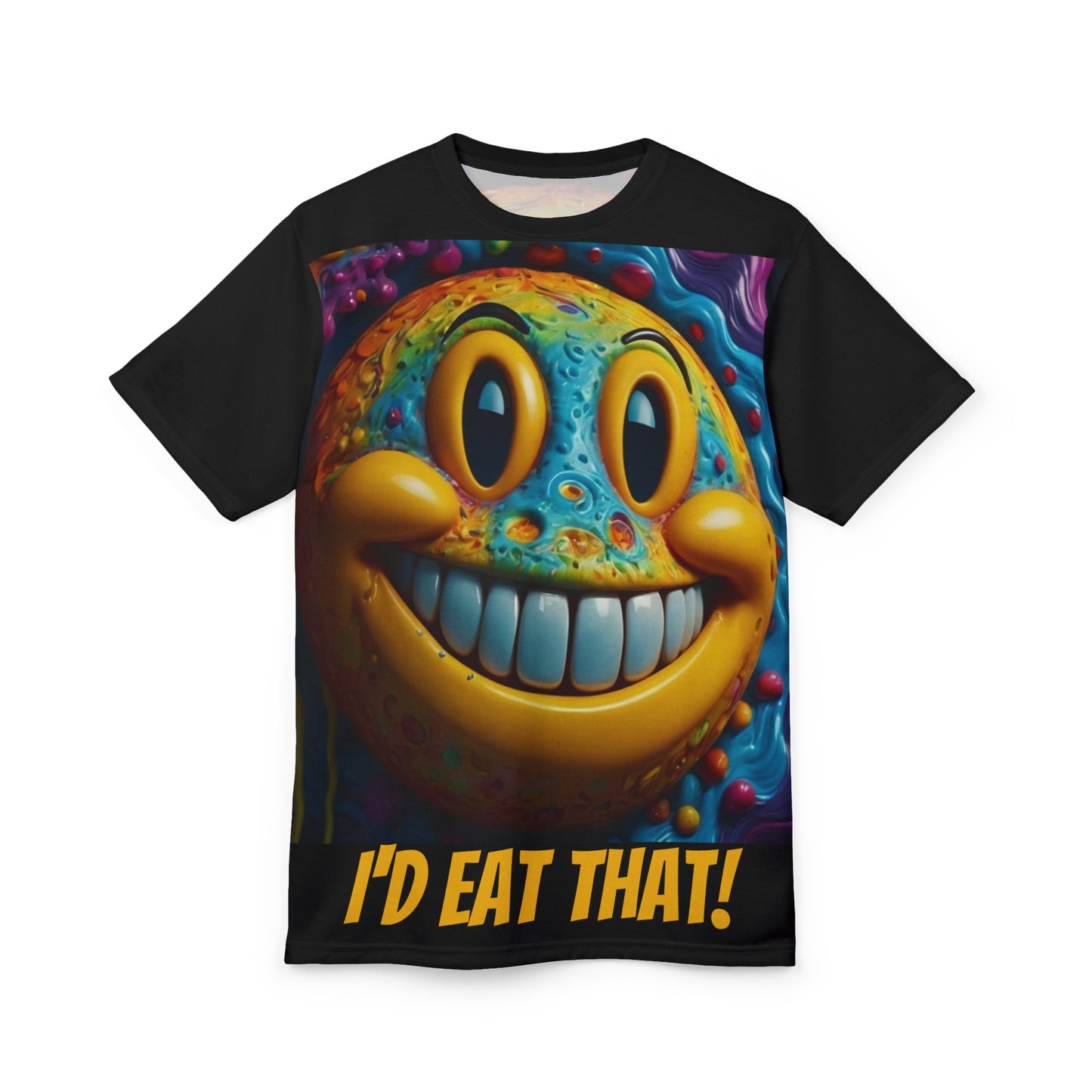 Unisex Cut & Sew I'D EAT THAT!Tee (AOP)