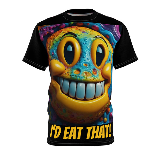 Unisex Cut & Sew I'D EAT THAT!Tee (AOP)