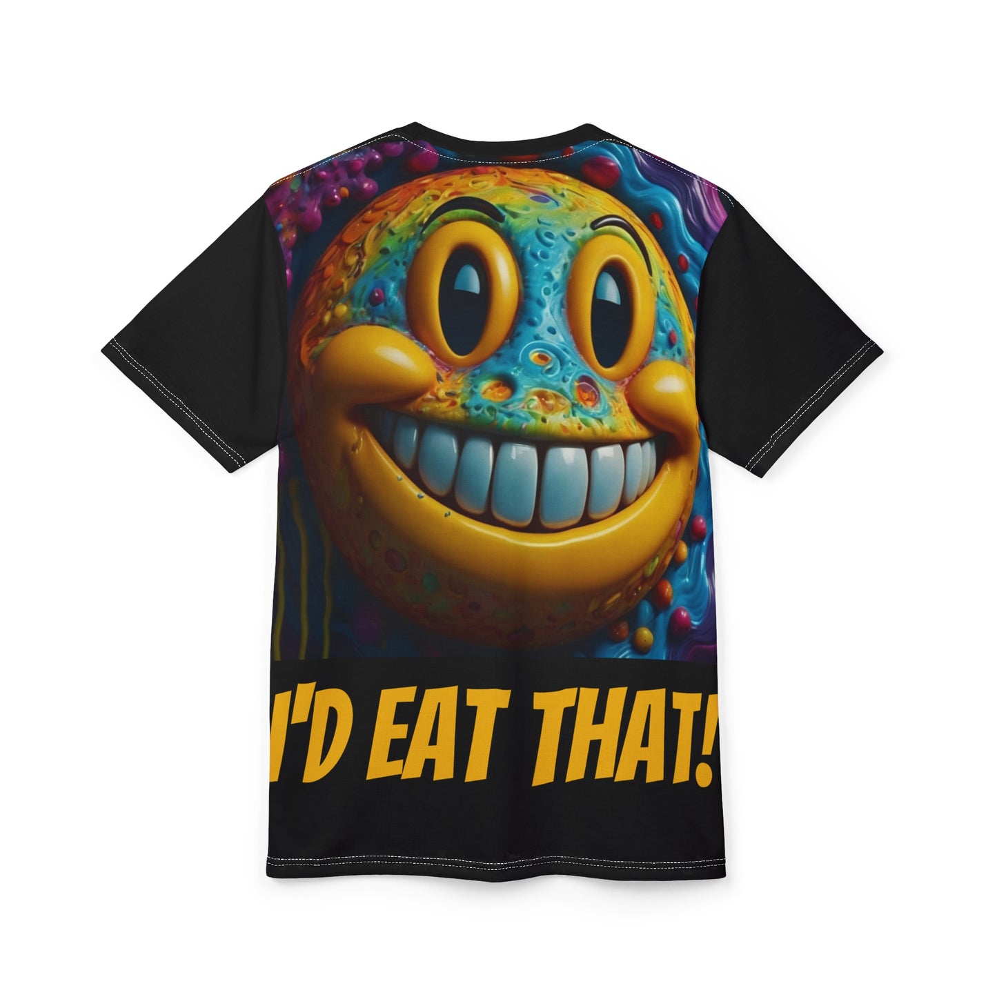 Unisex Cut & Sew I'D EAT THAT!Tee (AOP)