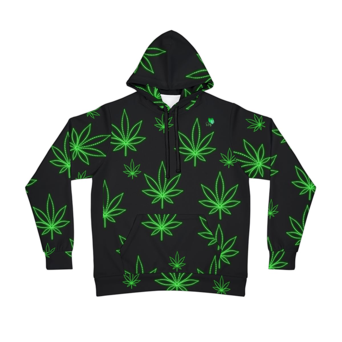 Unisex ZER0 GEEZ Leaf Hoodie