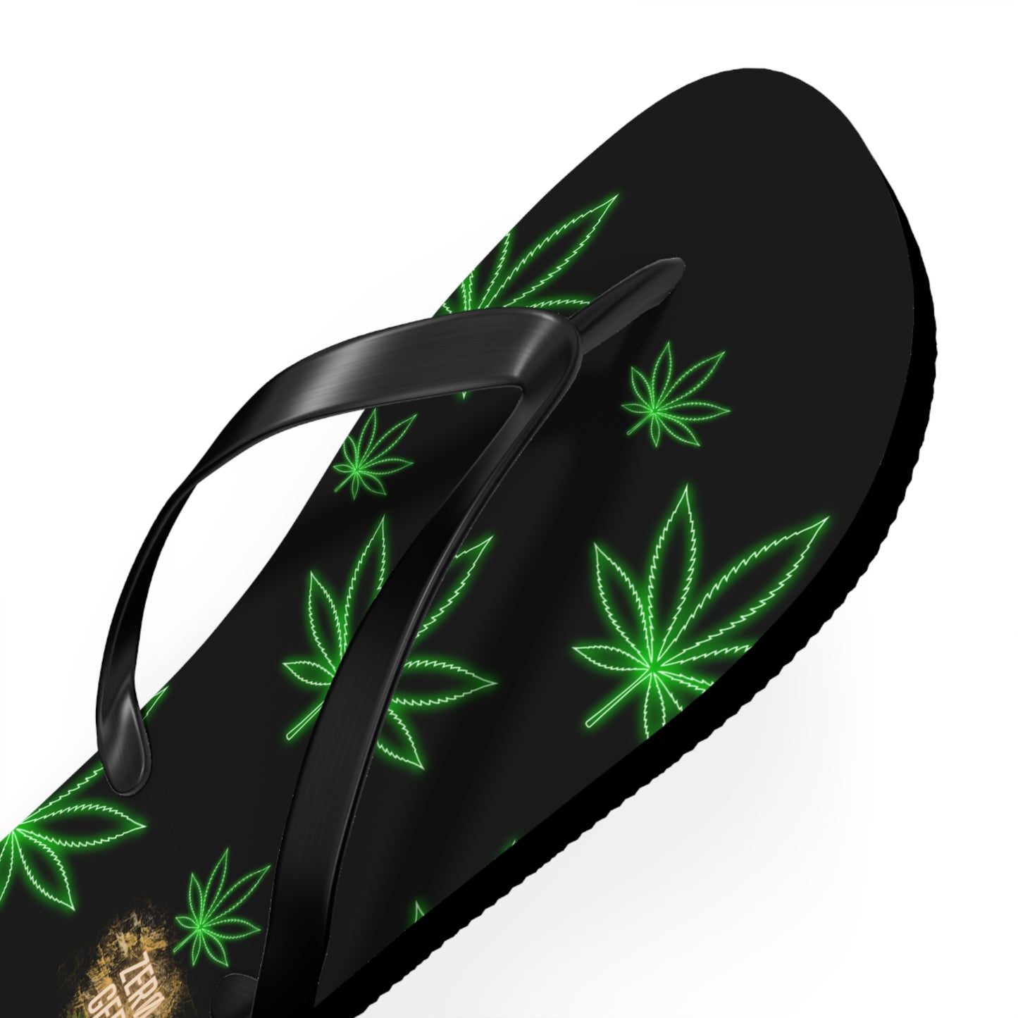 zer0geez Spleef leaf Flip Flops