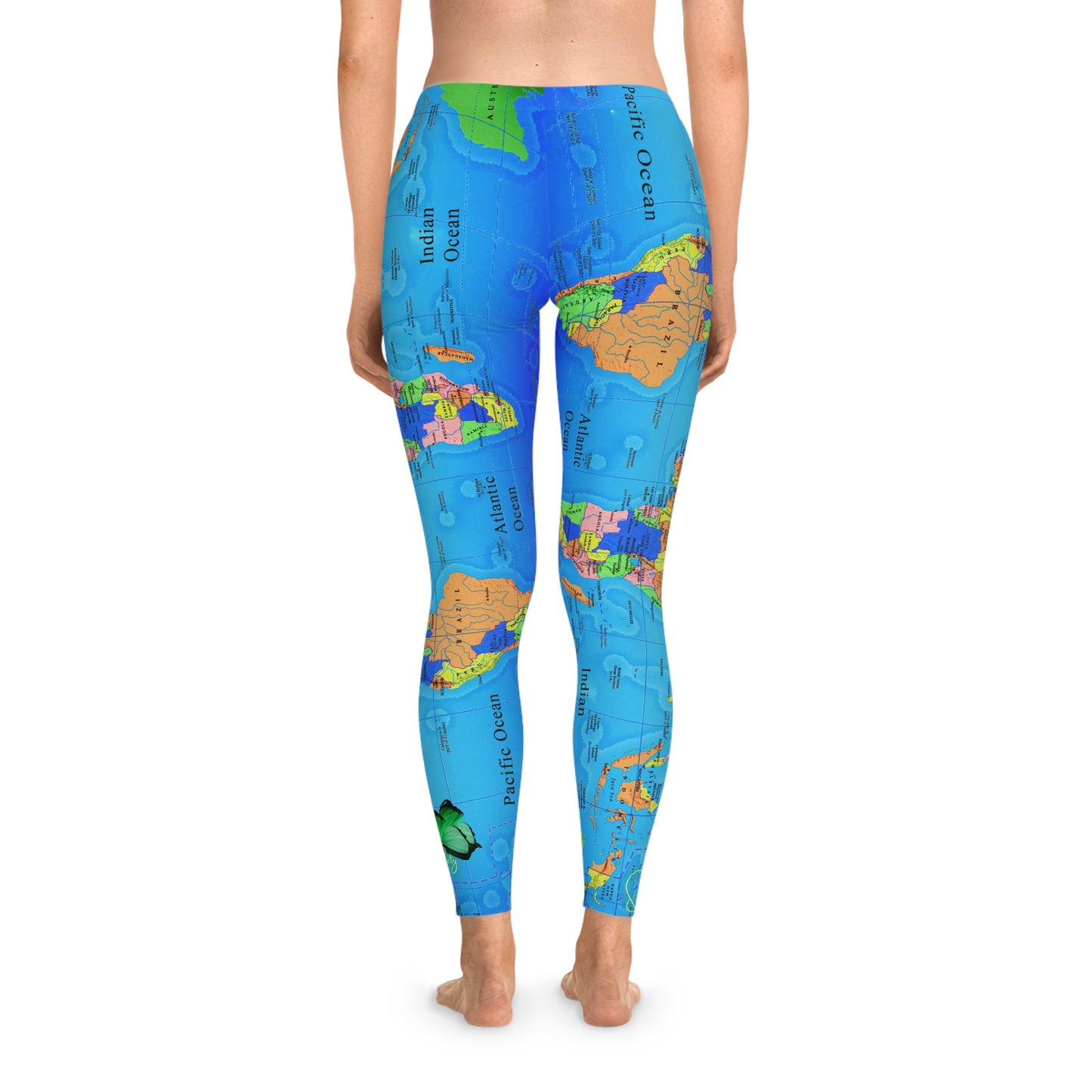 So Pretty The World is Mine Stretchy Leggings (AOP)