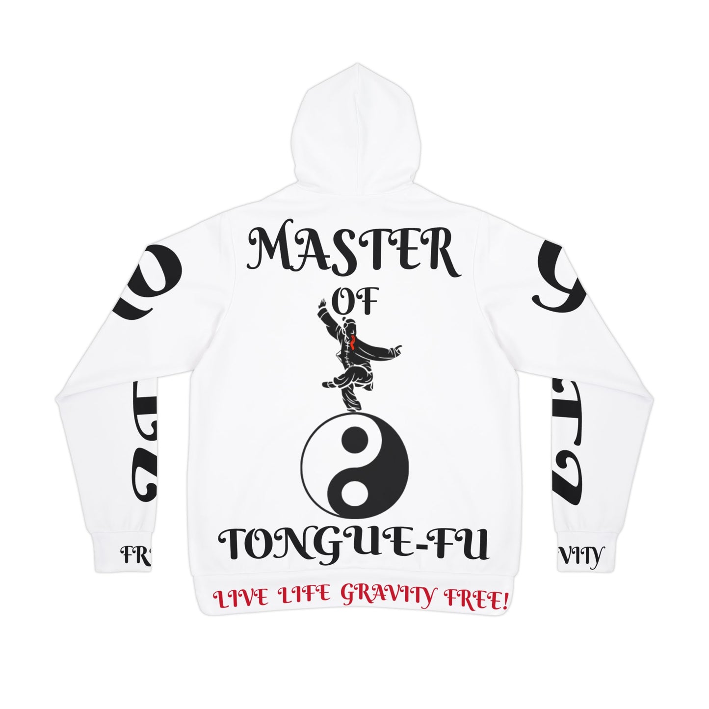 ZER0 GEEZ Master of Tongue Fu of Athletic Hoodie (AOP)