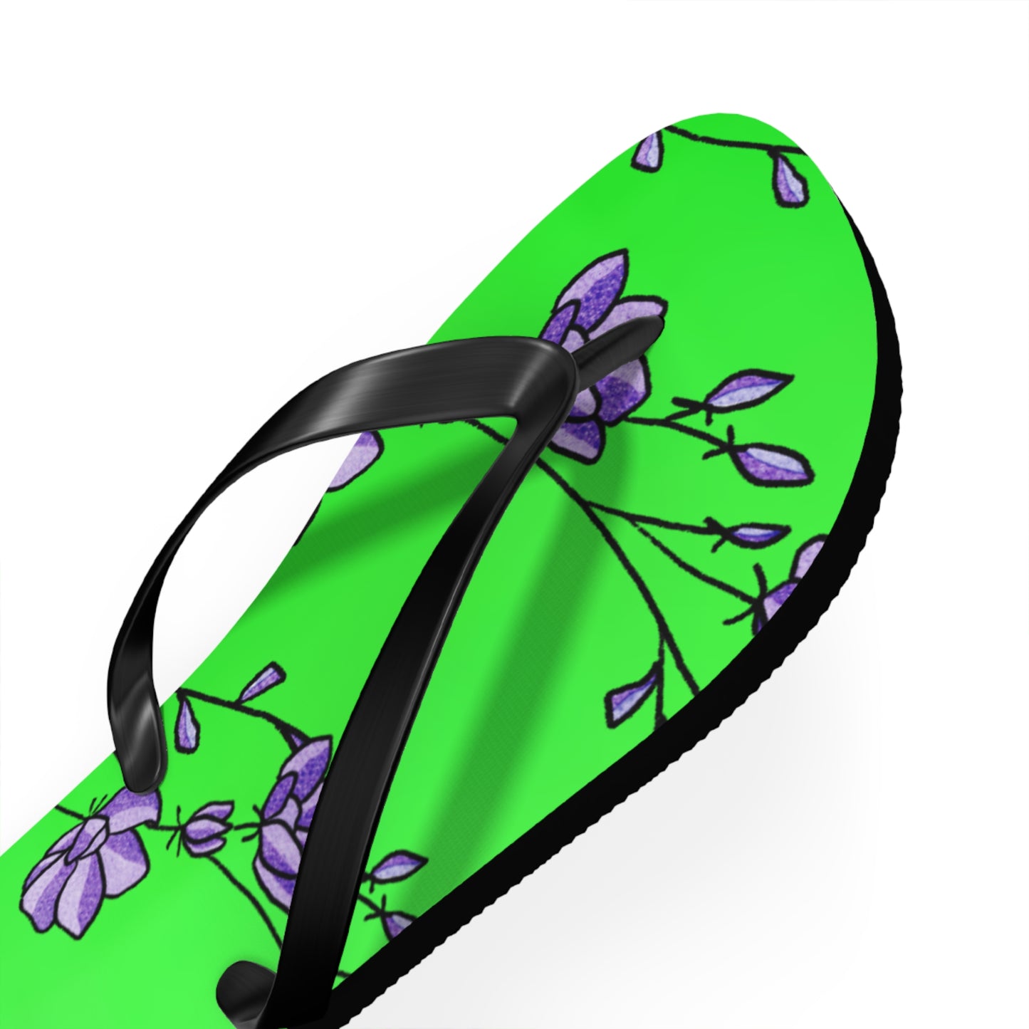 So Pretty Abound with Lillies Flip Flops