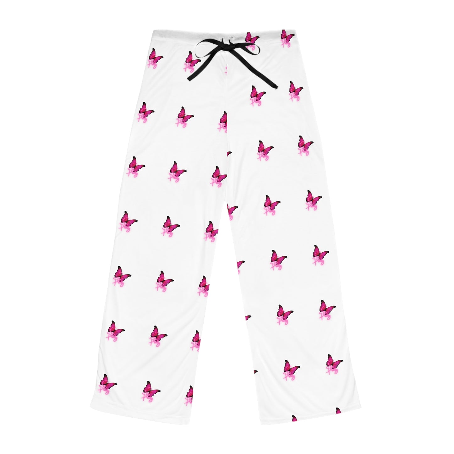 Women's So Pretty Butterfly logo Pajama Pants (AOP)