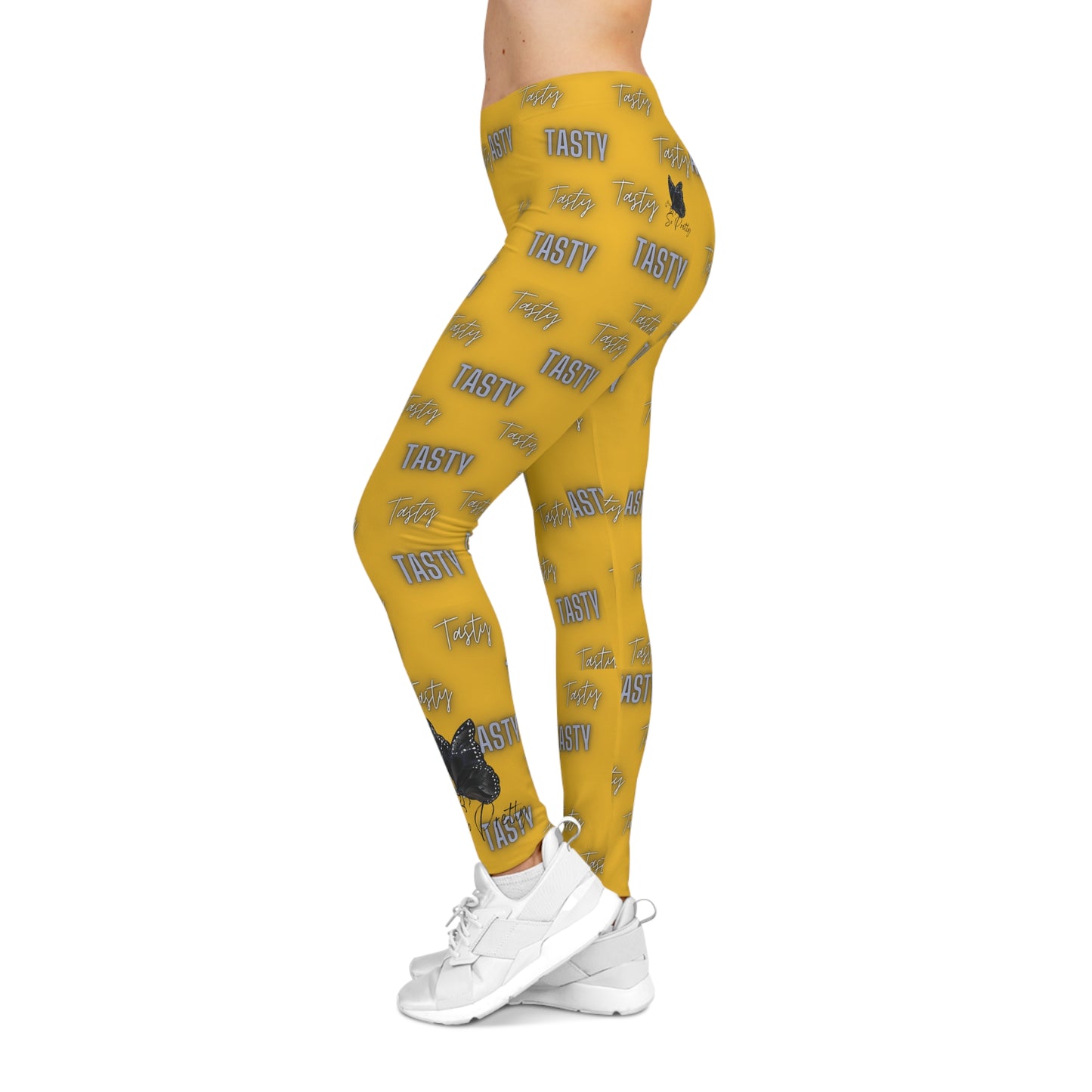 Women's So Pretty Tasty Casual Leggings (AOP)